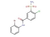 N-(2-Bromo-phenyl)-4-chloro-3-sulfamoyl-benzamide