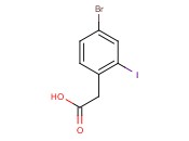Benzeneacetic acid, 4-bromo-2-iodo-