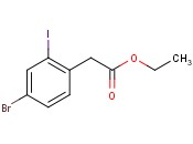 Benzeneacetic acid, 4-bromo-2-iodo-, ethyl ester