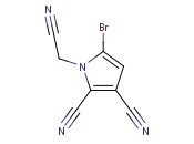 5-bromo-1-(cyanomethyl)-1H-pyrrole-2,3-dicarbonitrile