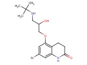 7-bromo-5-(3-(tert-<span class='lighter'>butylamino</span>)-2-hydroxypropoxy)-3,4-dihydroquinolin-2(1H)-one