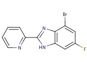 4-Bromo-6-fluoro-2-pyridin-2-yl-1H-benzimidazole