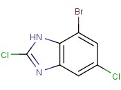 1H-Benzimidazole, 7-bromo-2,5-dichloro-