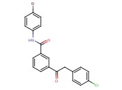 N-(4-bromophenyl)-3-(2-(4-chlorophenyl)acetyl)benzamide