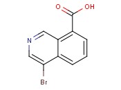 4-BROMOISOQUINOLINE-8-<span class='lighter'>CARBOXYLIC</span> ACID