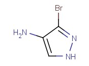 3-<span class='lighter'>BROMO-1H-PYRAZOL-4-AMINE</span>