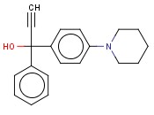1-PHENYL-1-[4-(1-PIPERIDINYL)PHENYL]-2-PROPYN-1-OL