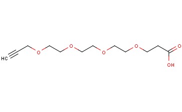 PROPARGYL-<span class='lighter'>PEG</span>4-ACID