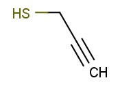 丙-2-炔-1-<span class='lighter'>硫醇</span>