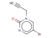 1-PROPARGYL-5-BROMOPYRIMIDIN-2-ONE