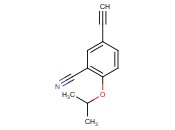 5-<span class='lighter'>ethynyl</span>-2-isopropoxybenzonitrile