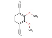 <span class='lighter'>1,4-diethynyl-2,3-dimethoxybenzene</span>