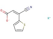 Potassium (Z)-3-cyano-3-(thiophen-2-yl)acrylate