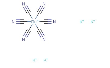 六氰基钌(II)<span class='lighter'>酸</span><span class='lighter'>钾</span>水合物