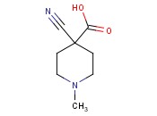 4-cyano-1-methyl-4-Piperidinecarboxylic acid