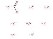 <span class='lighter'>CARBONIC</span> ACID <span class='lighter'>CALCIUM</span> SALT <span class='lighter'>HEXAHYDRATE</span>