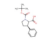 (2S,3R)-N-<span class='lighter'>BOC</span>-3-PHENYLPYRROLIDINE-2-CARBOXYLIC ACID
