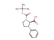 (2R,3S)-N-<span class='lighter'>BOC</span>-3-PHENYLPYRROLIDINE-2-CARBOXYLIC ACID