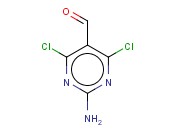 2-AMINO-4,6-DICHLOROPYRIMIDINE-5-<span class='lighter'>CARBALDEHYDE</span>