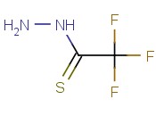 N-<span class='lighter'>amino</span>-2,2,2-trifluoroethanethioamide