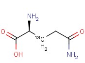 L-<span class='lighter'>GLUTAMINE</span>-3-13C