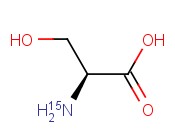 <span class='lighter'>L-</span><span class='lighter'>丝氨酸</span>-<sup>15</sup>N