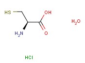 <span class='lighter'>L-cysteine</span> <span class='lighter'>hydrochloride</span> monohydrate