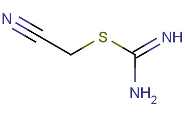 2-(CARBAMIMIDOYLSULFANYL)<span class='lighter'>ACETONITRILE</span>