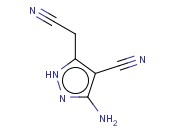 5-氨基-4-<span class='lighter'>氰</span><span class='lighter'>基</span>-3-<span class='lighter'>氰</span>甲基吡唑