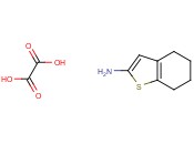 4,5,6,7-Tetrahydrobenzo[b]thiophen-2-<span class='lighter'>amine</span> oxalate