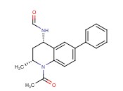 N-((2R,4S)-1-<span class='lighter'>acetyl</span>-2-methyl-6-phenyl-1,2,3,4-tetrahydroquinolin-4-yl)formamide