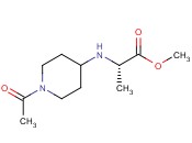 (S)-methyl 2-((1-<span class='lighter'>acetyl</span>piperidin-4-yl)<span class='lighter'>amino</span>)propanoate
