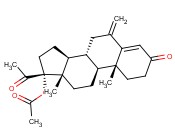 17-hydroxy-6-methylenepregn-4-ene-3,20-dione 17-acetate