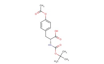 D-Tyrosine, O-acetyl-N-[(1,1-dimethylethoxy)carbonyl]-