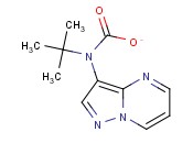 <span class='lighter'>TERT</span>-BUTYLPYRAZOLO[1,5-A]PYRIMIDIN-3-<span class='lighter'>YLCARBAMATE</span>