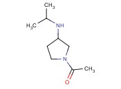 1-(3-(<span class='lighter'>ISOPROPYLAMINO</span>)PYRROLIDIN-1-YL)ETHANONE