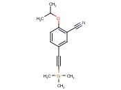 2-isopropoxy-5-((trimethylsilyl)ethynyl)benzonitrile