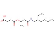 4-({1-[(2-ethylhexyl)carbamoyl]propan-2-<span class='lighter'>yl</span>}oxy)-4-oxobutanoic acid