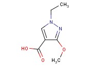 1-ethyl-3-<span class='lighter'>methoxy</span>-pyrazole-4-carboxylic acid