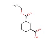 (1S,3R)-rel-3-(Ethoxycarbonyl)cyclohexanecarboxylic acid