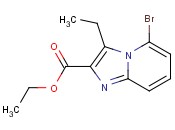 5-BROMO-3-ETHYL-IMIDAZO[1,2-A]PYRIDINE-2-CARBOXYLIC ACID ETHYL ESTER