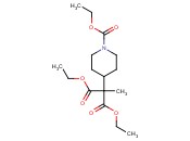 Propanedioic acid, 2-[1-(ethoxycarbonyl)-4-piperidinyl]-2-methyl-, 1,3-diethyl ester