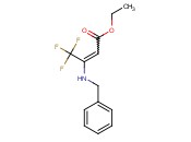 3-BENZYL<span class='lighter'>AMINO</span>-4,4,4-TRIFLUORO-BUT-2-ENOIC ACID ETHYL ESTER