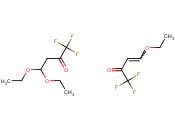 4-Ethoxy-1,1,1-trifluorobut-3-en-2-one compound with 4,4-<span class='lighter'>diethoxy</span>-1,1,1-trifluorobutan-2-one