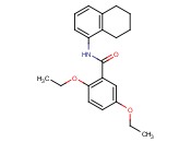 2,5-Diethoxy-N-(5,6,7,8-tetrahydro-1-naphthyl)benzamide