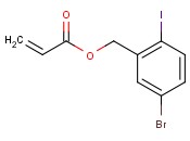 2-Propenoic acid, (5-bromo-2-iodophenyl)methyl <span class='lighter'>ester</span>