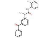 2-(3-benzoylphenyl)-N-(2-chlorophenyl)propanamide