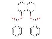 <span class='lighter'>NAPHTHALENE</span>-1,8-DIYL DIBENZOATE