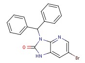 3-BENZHYDRYL-6-BROMO-1,3-DIHYDRO-IMIDAZO[4,5-B]PYRIDIN-2-ONE