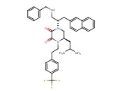(R)-1-((S)-1-(benzylamino)-3-(naphthalen-2-yl)propan-2-yl)-5-isobutyl-4-(4-(trifluoromethyl)phenethyl)piperazine-2,3-dione